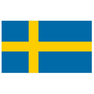 Наклейка на авто Флаг Швеции