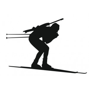 Наклейка Биатлон