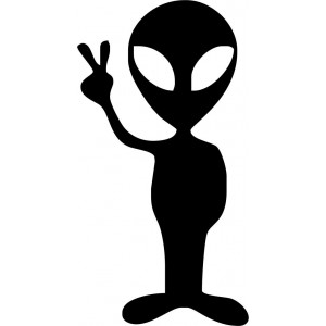 Наклейка Инопланетянин